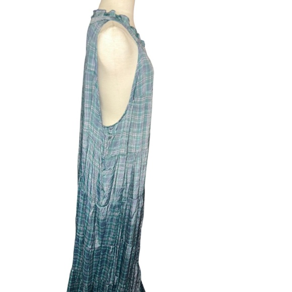 Torrid plaid Maxi Lindsay Hi-Low Tiered Dress 4X 26 long dress sun dress - Picture 5 of 5